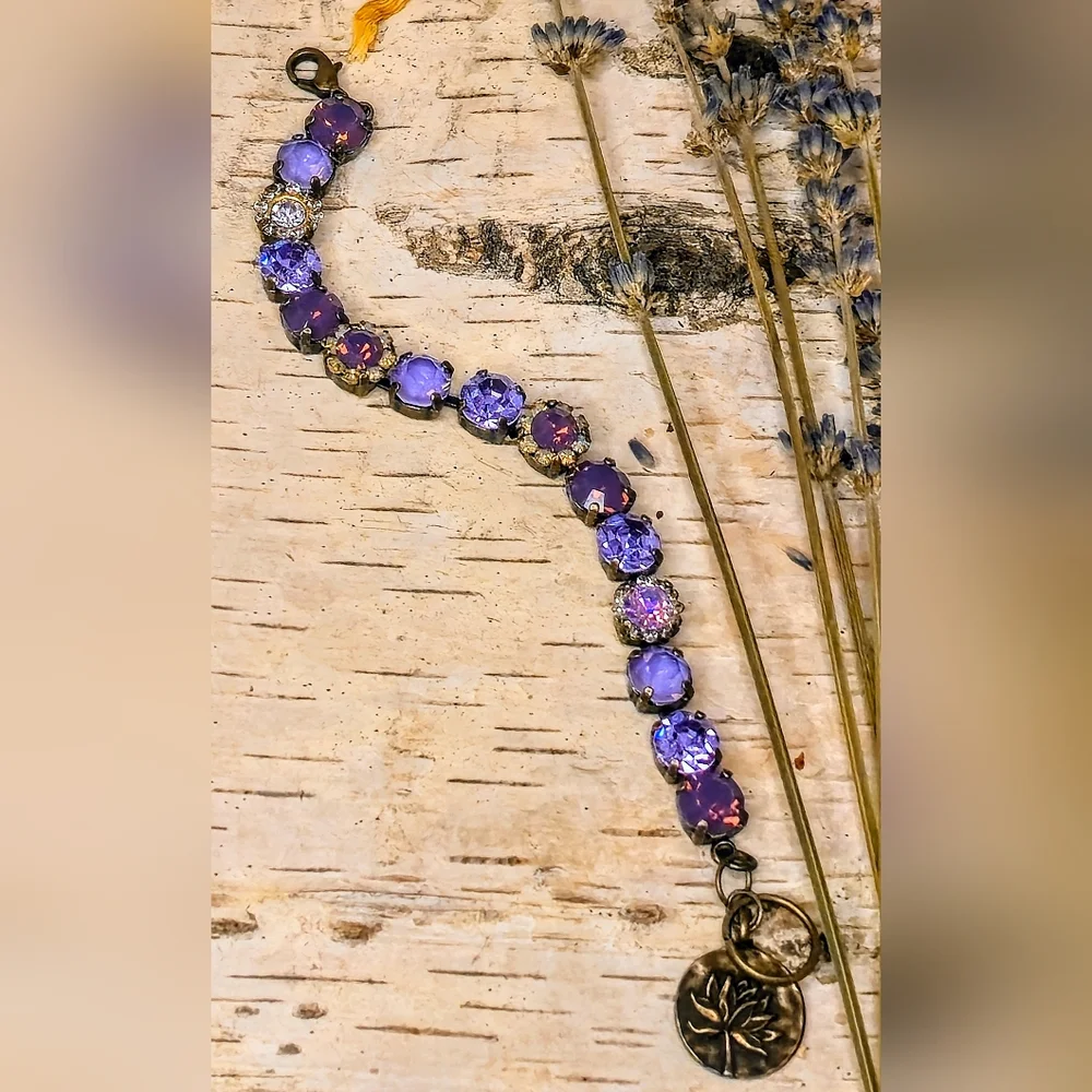 Sorrelli Inspired purple amethyst